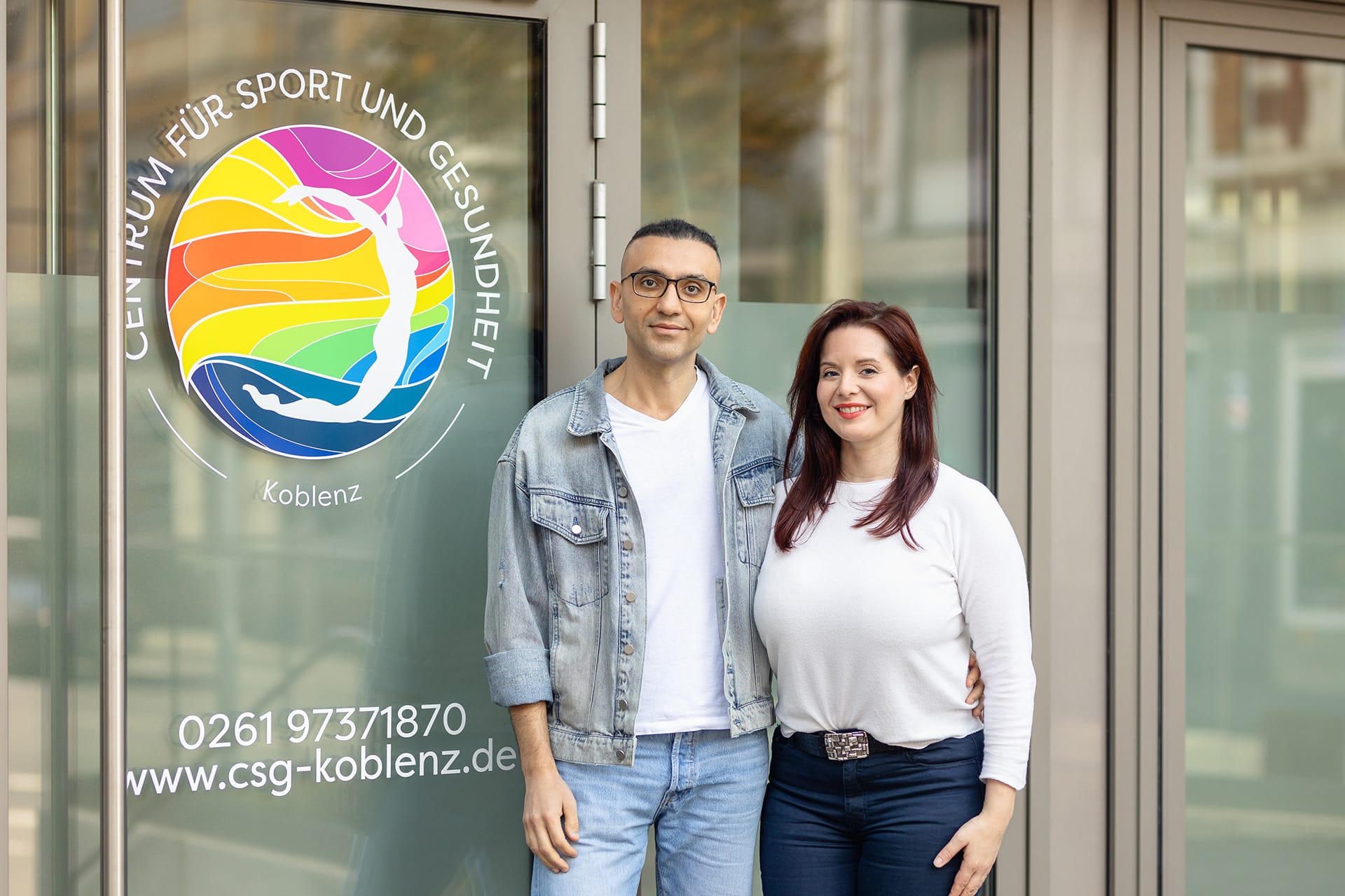 Centrum für Sport und Gesundheit - Julia Wanninger und Samer Alchab